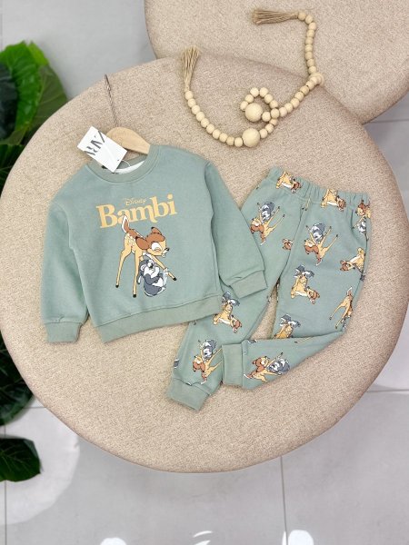 بدلة Zara شتوي مبطن Bambi